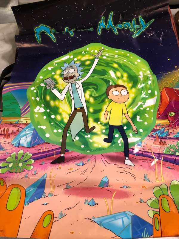 Photo 2 of ** SEE NOTES** Trends International Rick And Morty - Cover Wall Poster, 22.375"