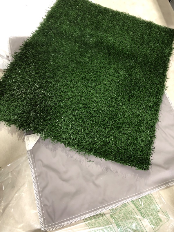 Photo 2 of  Artificial Pet Pee Grass Mat for Puppy, Pet Turf Fake Grass ReplacemenT