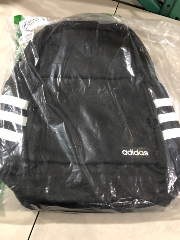 Photo 2 of adidas Classic 3S 4 Backpack, Black/White, One Size One Size Black/White