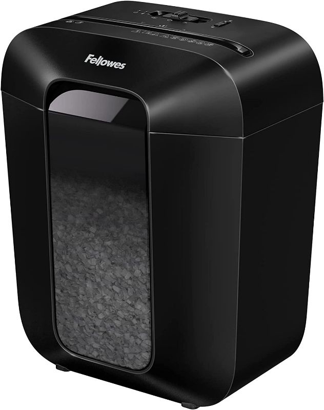 Photo 1 of Fellowes LX41-DB 8-Sheet Micro-Cut Paper Shredder for Home Office
