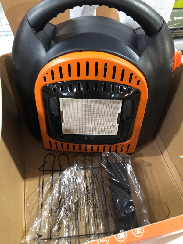 Photo 1 of **USED** BLUU Propane Heater 10,000 BTU with Thermostat  (Orange) 