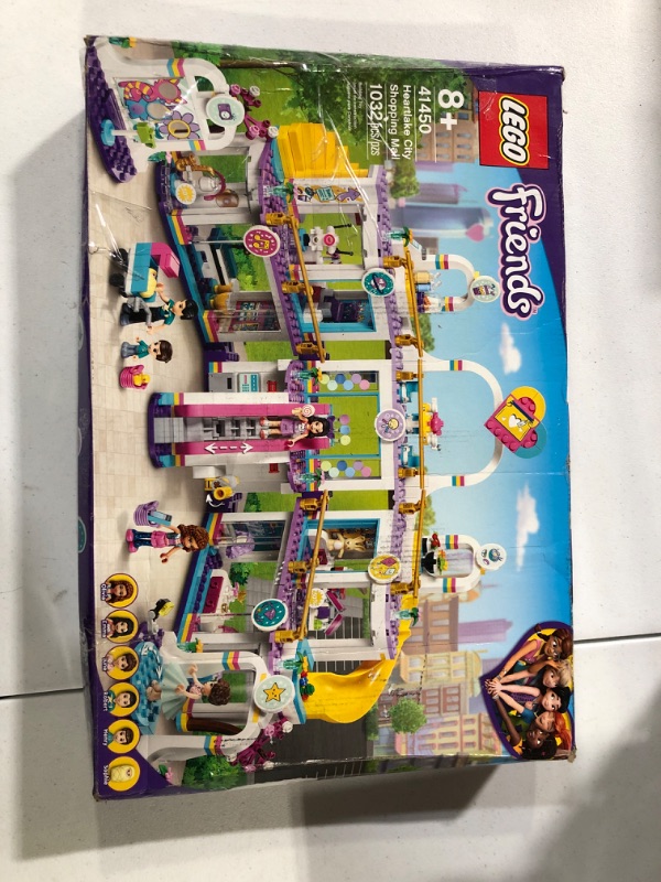 Photo 3 of ** SEE NOTES** LEGO Friends Heartlake City Shopping Mall 41450 Building Kit; Includes Friends Mini-Dolls to Spark Imaginative Play New 2021 (1,032 Pieces) Standard Packaging