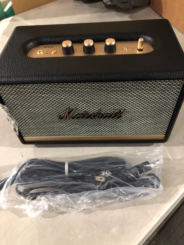 Photo 2 of Marshall Acton II Bluetooth Speaker - Black