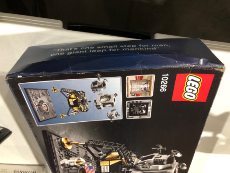 Photo 3 of *NEW UNOPENED*LEGO Creator Expert NASA Apollo 11 Lunar Lander 10266 Building Toy Set for Ages 16+ (1087 Pieces)