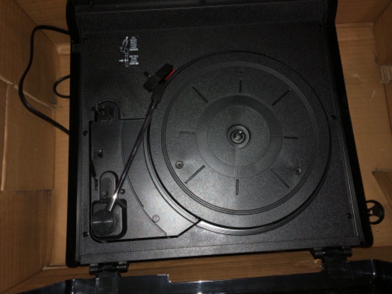 Photo 4 of ***SEE NOTES*** Victrola 50's Retro Bluetooth Record Player & Multimedia Center with Built-in Speakers