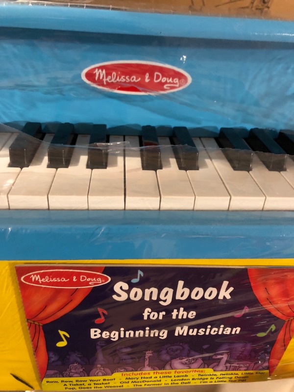 Photo 3 of  Learn-to-Play Piano With 25 Keys and Color-Coded Songbook - Blue