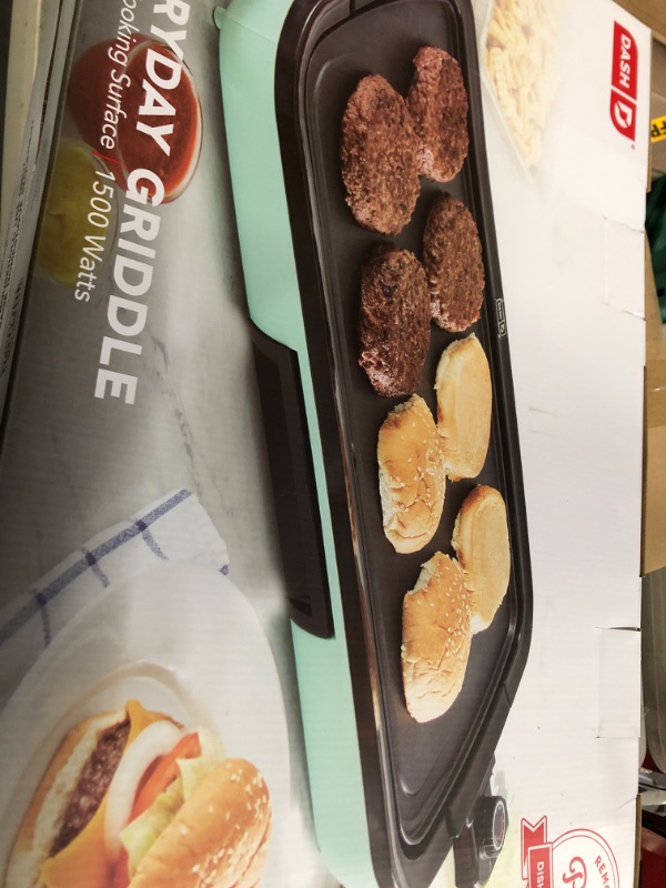 Photo 2 of  Deluxe Everyday Electric Griddle with Dishwasher Safe Removable Nonstick Cooking Plate 