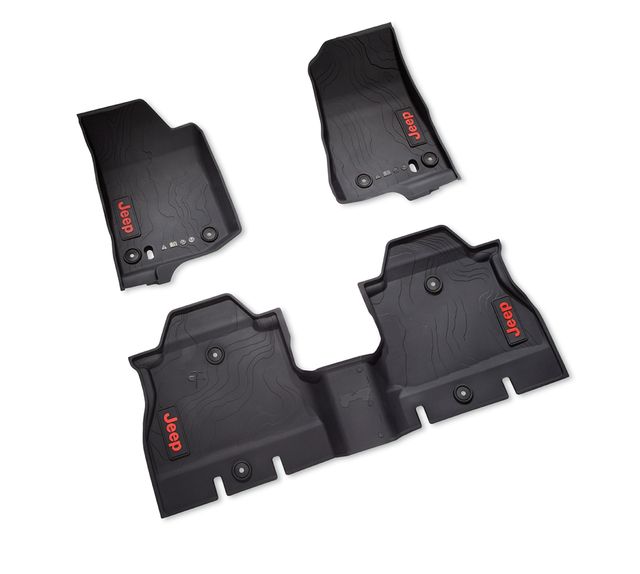 Photo 1 of Mat Kit-Floor - Front - Mopar (82216625AB)
