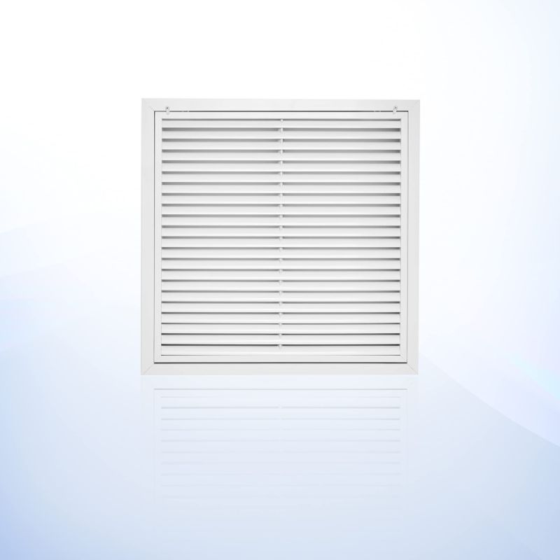 Photo 1 of 24 x 24 inch Vent Duct Cover Aluminum- White