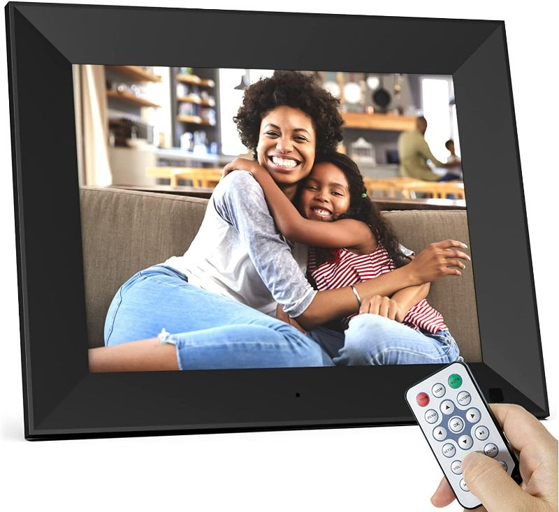 Photo 1 of BSIMB Digital Picture Frame IPS Display, Wall-Mountable Electric Photo Frame with Remote Control