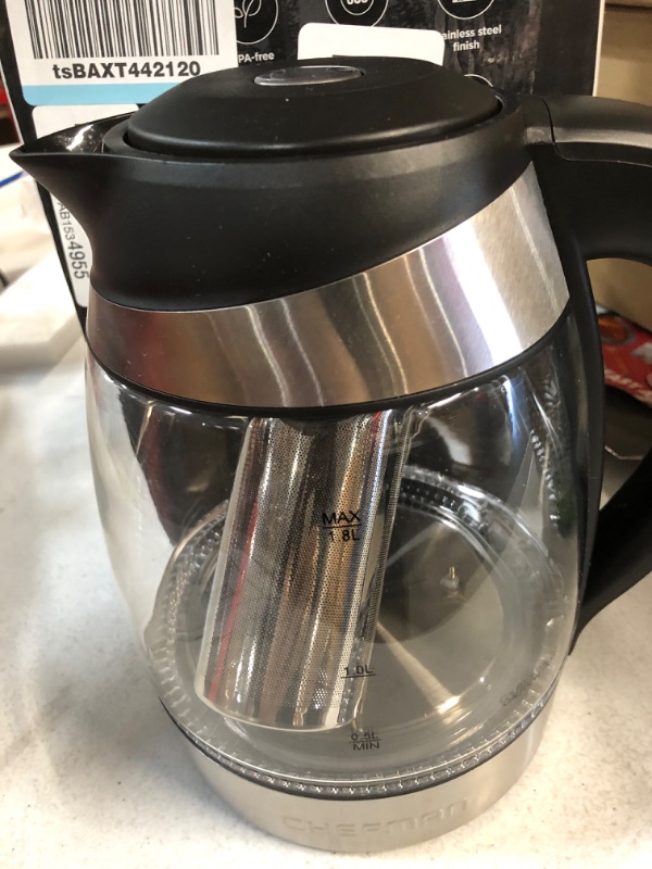 Photo 2 of *NEW* Chefman Electric Kettle w/ Temperature Control, No. 1 Kettle Manufacturer in U.S., Removable Tea Infuser, 5 Presets