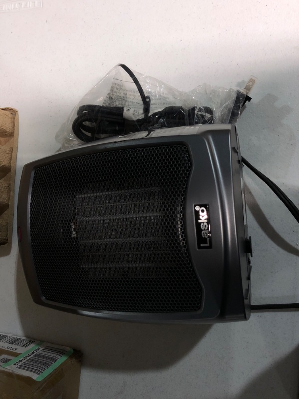 Photo 2 of **BRAND NEW** Lasko Electric Ceramic Space Heater with Tip-Over Safety Switch 