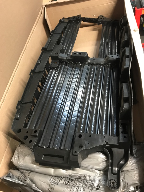 Photo 2 of [Used] MIC Front Upper Radiator Grille Air Shutter Control Assembly Compatible with Ford F150 2015-2017