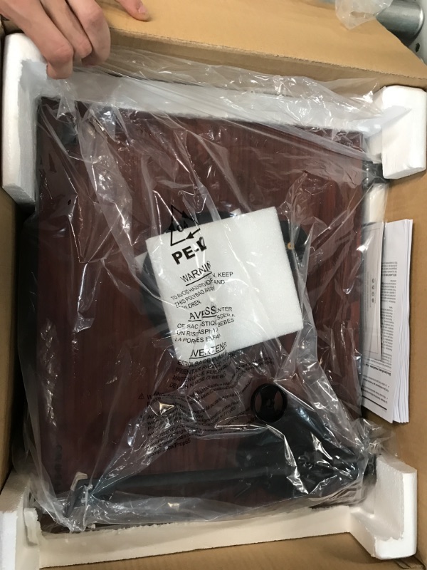 Photo 1 of [See Notes] Crosley C6B-MA Belt-Drive Bluetooth Turntable Record Player - Mahogany