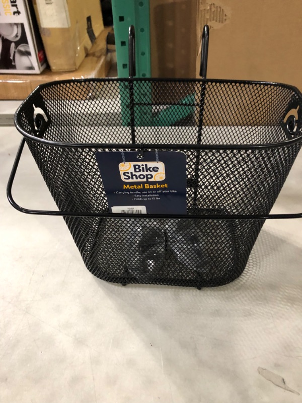 Photo 2 of Bell Tote Series Bicycle Baskets Tote 510 - Black