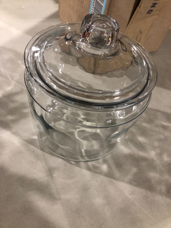 Photo 2 of Anchor Hocking 3 Quart Heritage Hill Glass Jar with Lid