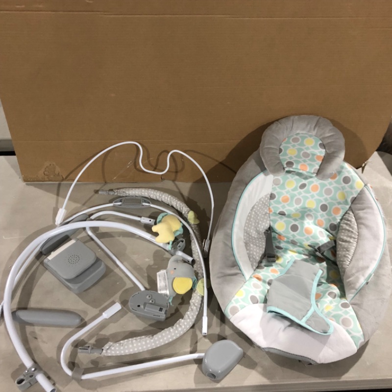 Photo 2 of Ingenuity Soothing Baby Bouncer with Vibrating Infant Seat, Music, Removable Bar and 2 Plush 0-6months