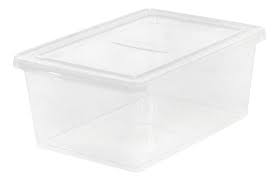 Photo 1 of [20pk] Clear 12"x7.5" Plastic Boxes with Lids