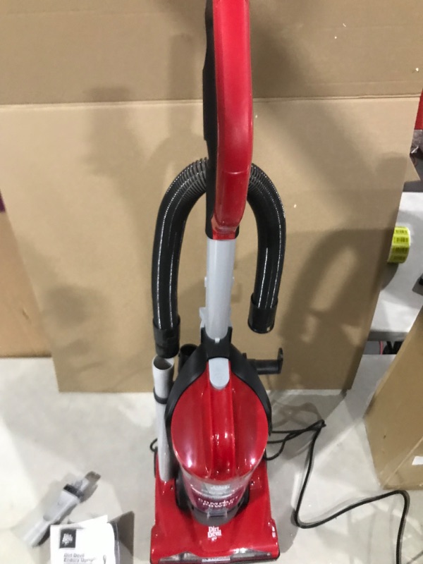 Photo 2 of Dirt Devil Endura Reach Bagless Upright Vacuum Cleaner, UD20124, Red