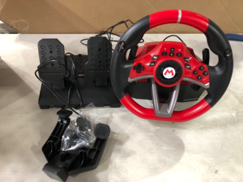 Photo 2 of Hori Mario Kart Racing Wheel Pro Deluxe for Nintendo Switch