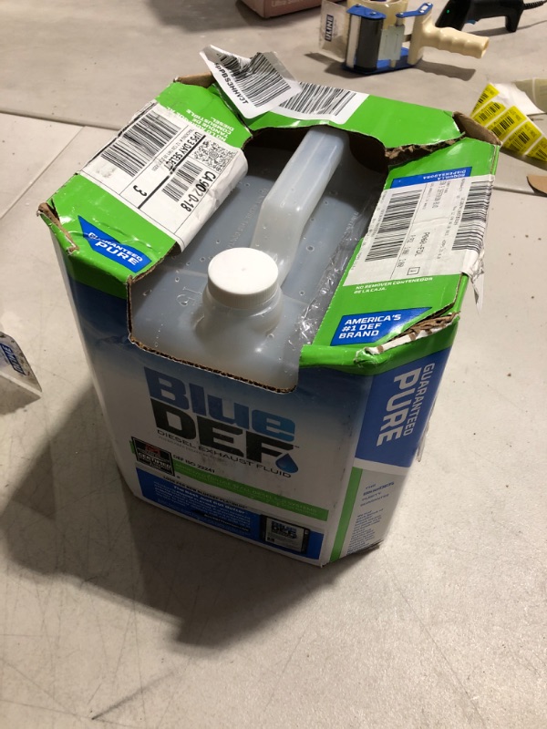 Photo 2 of PEAK BlueDEF Diesel Exhaust Fluid, 2.5 U.S. Gallon (SLIGHTLY USED)