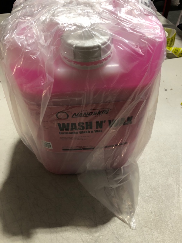 Photo 2 of Nanoskin WASH N' WAX Wash & Wax with Carnauba 5 Gallons (SLIGHTLY USED)