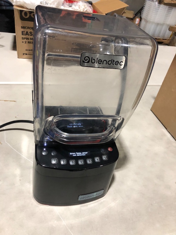 Photo 4 of **USED** Blendtec Stealth 885 Commercial Blender, WildSide, Strongest Commercial-Grade Power, Self-Cleaning, Black