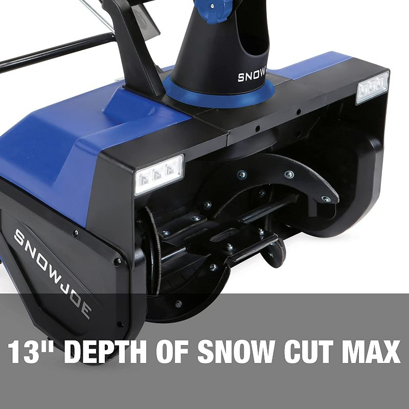 Photo 1 of 22 in. 15 Amp Electric Snow Blower with Dual LED Lights