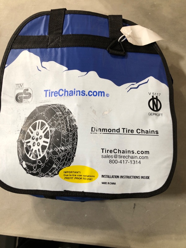 Photo 2 of TireChain.com 285/70R17, 285/70 17 ONORM Reinforced Diamond Tire Chains