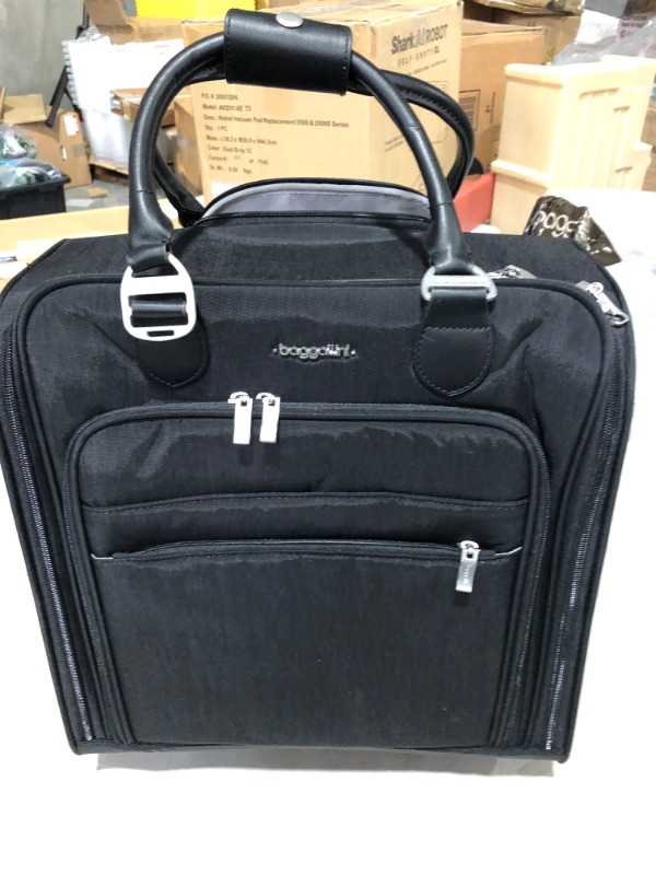 Photo 1 of Baggallini 2 Wheel Under Seater Black One Size Black