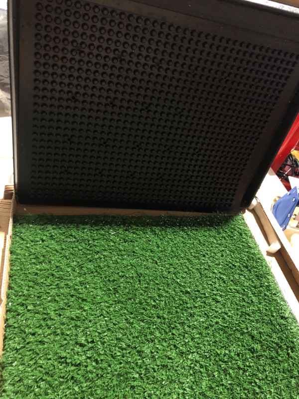 Photo 2 of Artificial Grass Puppy Pee Pad for Dogs and Small Pets