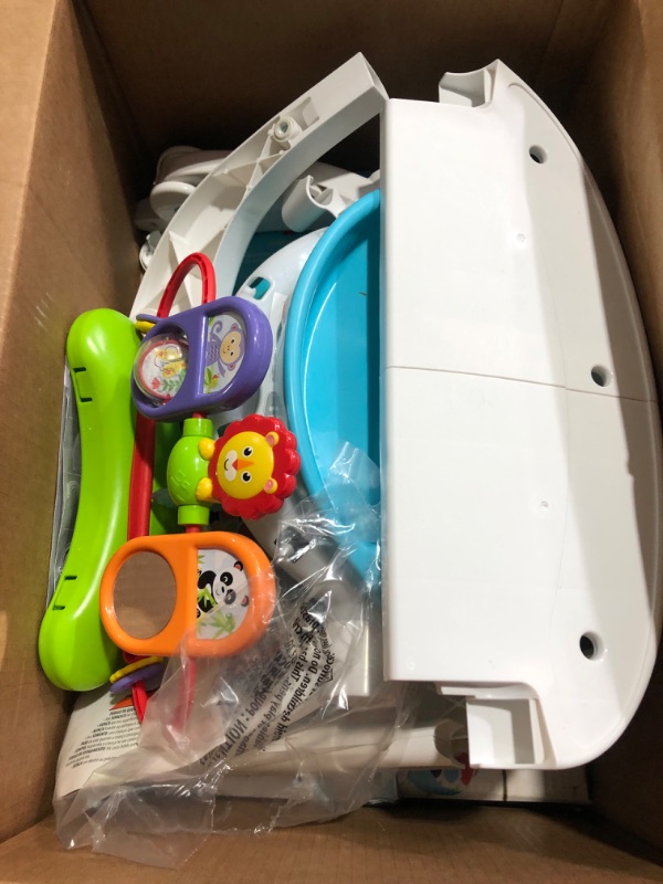 Photo 1 of [USED] Fisher-Price Deluxe Sit-Me-Up Floor Seat with Toy-Tray Happy Hills