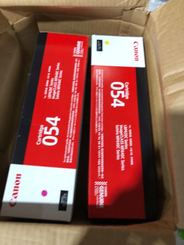 Photo 3 of Canon Genuine 054 Complete 4-Color Toner Cartridge Set (CRG-054)