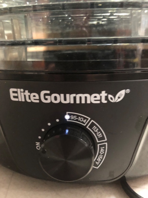 Photo 5 of [USED] Elite Gourmet Food Dehydrator, Black