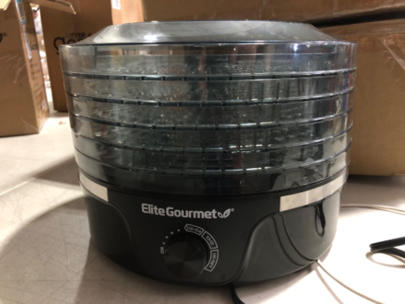 Photo 4 of [USED] Elite Gourmet Food Dehydrator, Black