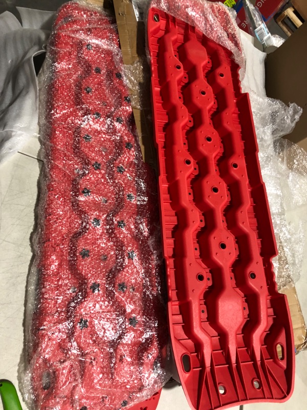 Photo 1 of *SEE NOTES*** X-BULL New Recovery Traction Tracks Tire Ladder for Sand Snow Mud 4WD(Red)