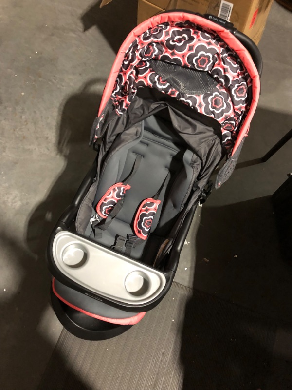 Photo 10 of *SEE NOTES* Baby Trend Nexton Travel System, Coral Floral Coral Floral Nexton Travel System