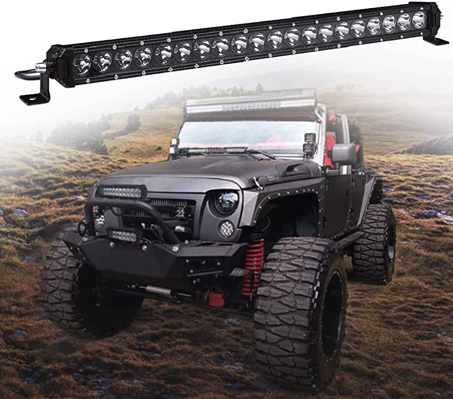 Photo 1 of *SEE NOTES* LED Light Bar Straight , Ultra Slim Combo Beam LED 