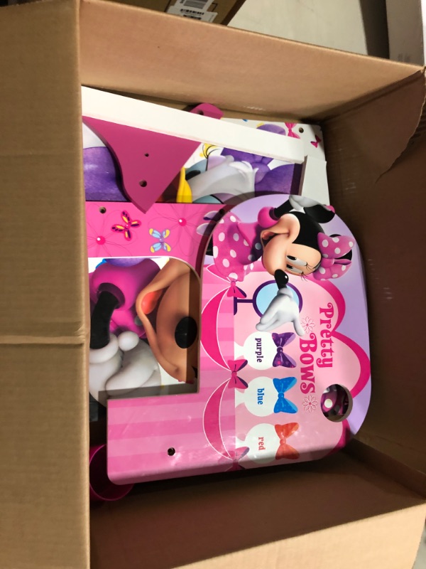 Photo 1 of Delta Children Chair Desk With Storage Bin, Disney Minnie Mouse Multi Color Character