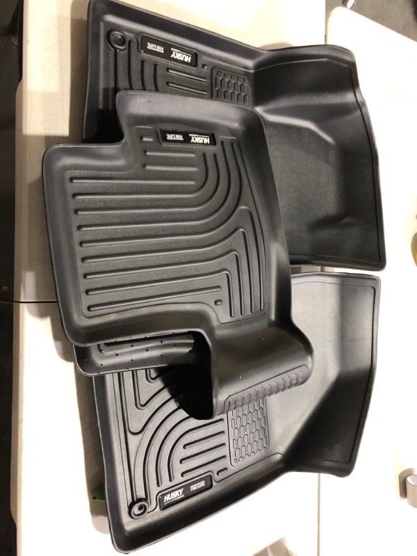 Photo 2 of Husky Liners | Weatherbeater Series | Front & 2nd Seat Floor Liners - Black | 99091 | Fits 2015 - 2022 Jeep Cherokee