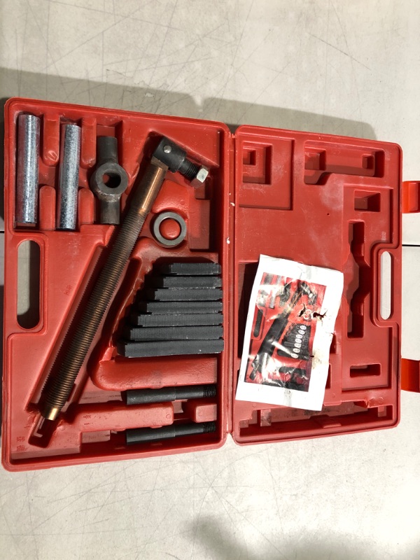 Photo 2 of **SEE NOTES**
VEVOR Liner Puller Cylinder Liner Puller, Diesel Engines Liner Puller Tool, Both Dry-Type and Wet-Type Fit Diameter of 75 mm-138 mm, Universal Cylinder Liner Puller Tool Set for Auto Repair