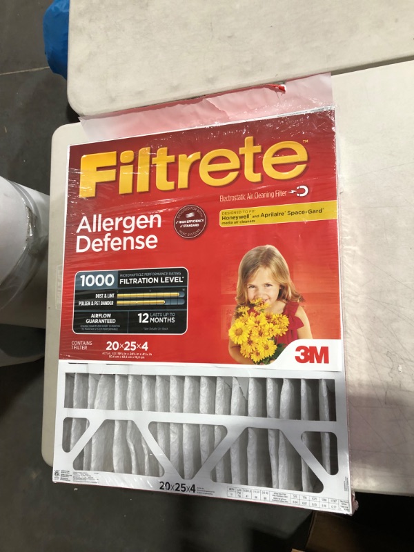 Photo 1 of Air Filter MPR 1000 DP MERV 11, Allergen Defense 20x25x4 MPR 1000