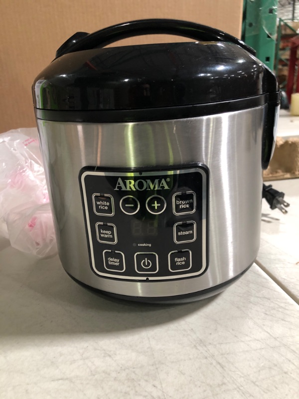 Photo 1 of Aroma Housewares ARC-914SBD Digital Cool-Touch Rice Grain Cooker and Food Steamer