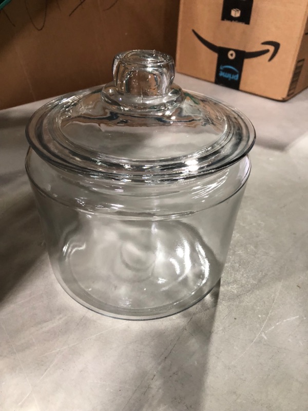 Photo 3 of Anchor Hocking 1 Gallon Heritage Hill Glass Jar with Lid 