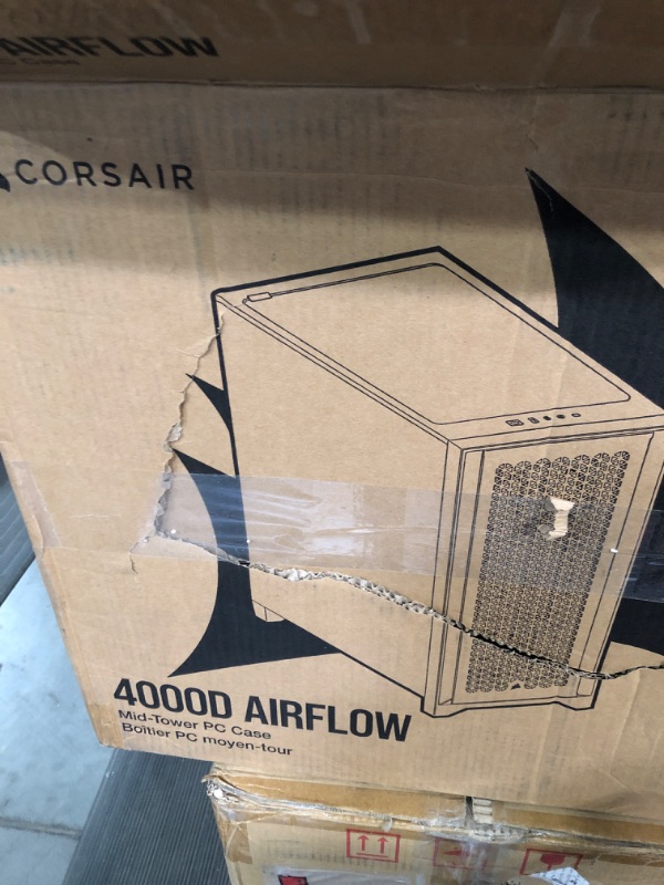 Photo 2 of CORSAIR 4000D AIRFLOW TMP GLSS