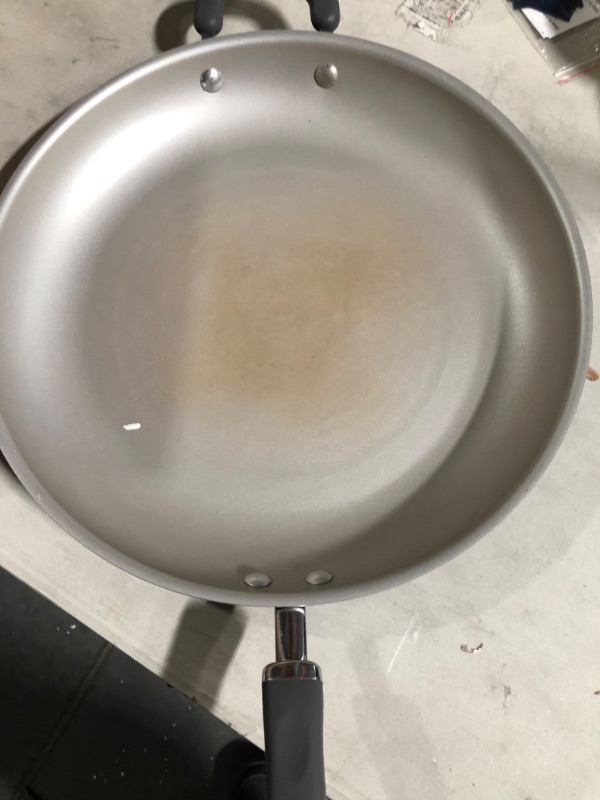 Photo 2 of 12" Stone Earth Frying Pan by Ozeri, with 100% APEO & PFOA-Free Stone-Derived Non-Stick Coating from Germany 12-Inch Granite Gray