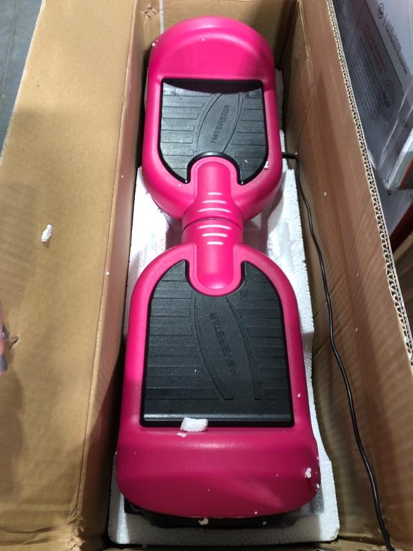 Photo 2 of **SEE NOTES**
Hoverstar Bluetooth Hover Board 6.5 in., Certified Two-Wheel Self Balancing Electric Scooter with LED Light, Pink