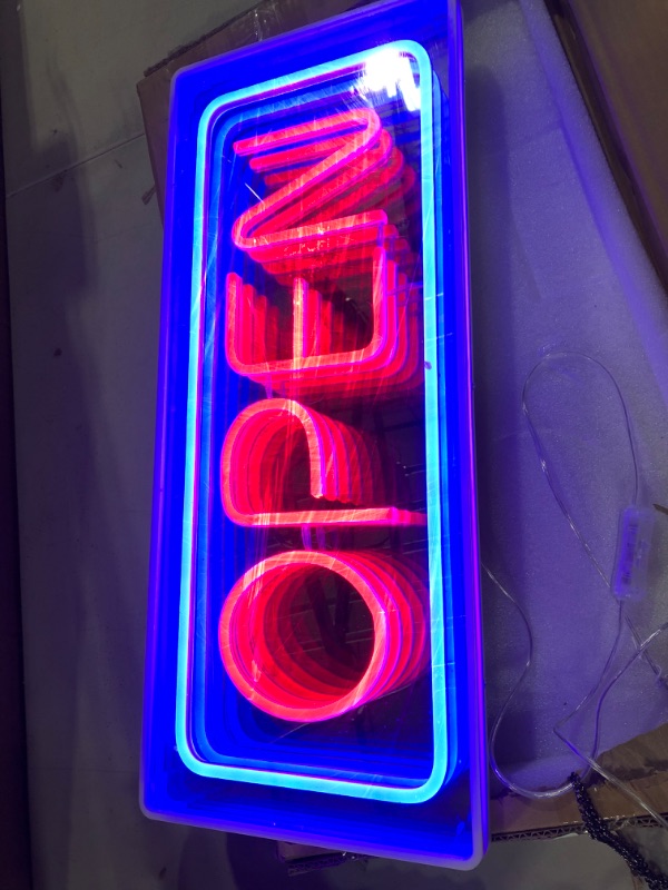 Photo 4 of [DAMAGE] Vinray Large Open Neon Signs