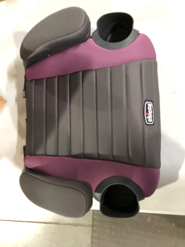 Photo 2 of Chicco GoFit Backless Booster Car Seat, Travel Booster Seat for Car