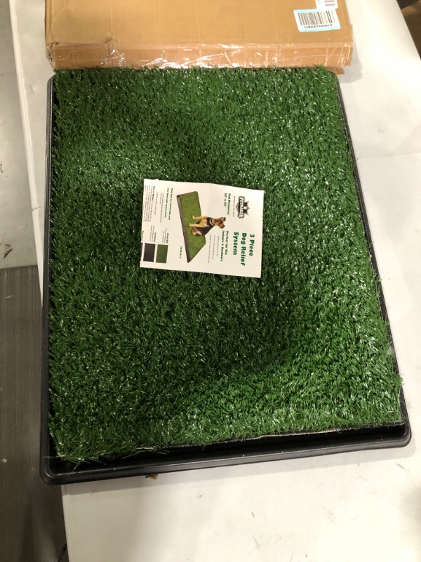 Photo 3 of Artificial Grass Puppy Pee Pad for Dogs and Small Pets